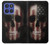 S3850 American Flag Skull Hülle Schutzhülle Taschen für Motorola Moto G Stylus 5G (2025,2026), Edge 60 Stylus