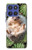 S3863 Pygmy Hedgehog Dwarf Hedgehog Paint Hülle Schutzhülle Taschen für Motorola Moto G Stylus 5G (2025,2026), Edge 60 Stylus