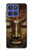 S3874 Buddha Face Ohm Symbol Hülle Schutzhülle Taschen für Motorola Moto G Stylus 5G (2025,2026), Edge 60 Stylus