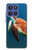 S3899 Sea Turtle Hülle Schutzhülle Taschen für Motorola Moto G Stylus 5G (2025,2026), Edge 60 Stylus