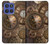 S3927 Compass Clock Gage Steampunk Hülle Schutzhülle Taschen für Motorola Moto G Stylus 5G (2025,2026), Edge 60 Stylus