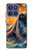 S4003 Oil Color Painting Giant Octopus Hülle Schutzhülle Taschen für Motorola Moto G Stylus 5G (2025), Edge 60 Stylus