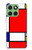 S0157 Composition Red Blue Yellow Hülle Schutzhülle Taschen für Motorola Edge 60