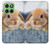 S0242 Cute Rabbit Hülle Schutzhülle Taschen für Motorola Edge 60