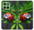 S0263 Ladybug Hülle Schutzhülle Taschen für Motorola Edge 60