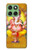 S0896 Lord Ganesh Hindu God Hülle Schutzhülle Taschen für Motorola Edge 60