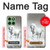 S0932 White Horse Hülle Schutzhülle Taschen für Motorola Edge 60