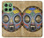 S0965 African Baluba Mask Hülle Schutzhülle Taschen für Motorola Edge 60