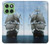 S1096 Sailing Ship in an Ocean Hülle Schutzhülle Taschen für Motorola Edge 60