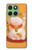 S1217 Maneki Neko Lucky Cat Hülle Schutzhülle Taschen für Motorola Edge 60