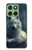S1516 White Wolf Hülle Schutzhülle Taschen für Motorola Edge 60