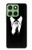 S1591 Anonymous Man in Black Suit Hülle Schutzhülle Taschen für Motorola Edge 60