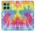 S1697 Tie Dye Colorful Graphic Printed Hülle Schutzhülle Taschen für Motorola Edge 60