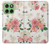 S1859 Rose Pattern Hülle Schutzhülle Taschen für Motorola Edge 60