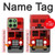 S2058 England British Double Decker Bus Hülle Schutzhülle Taschen für Motorola Edge 60