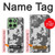S2186 Gray Camo Camouflage Graphic Printed Hülle Schutzhülle Taschen für Motorola Edge 60