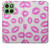 S2214 Pink Lips Kisses Hülle Schutzhülle Taschen für Motorola Edge 60