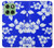 S2244 Hawaiian Hibiscus Blue Pattern Hülle Schutzhülle Taschen für Motorola Edge 60