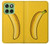 S2294 Banana Hülle Schutzhülle Taschen für Motorola Edge 60