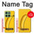 S2294 Banana Hülle Schutzhülle Taschen für Motorola Edge 60