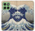 S2389 Hokusai The Great Wave off Kanagawa Hülle Schutzhülle Taschen für Motorola Edge 60