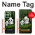 S2441 Panda Family Bamboo Forest Hülle Schutzhülle Taschen für Motorola Edge 60