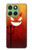 S2454 Red Cute Little Devil Cartoon Hülle Schutzhülle Taschen für Motorola Edge 60