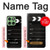 S2479 Director Clapboard Hülle Schutzhülle Taschen für Motorola Edge 60