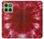 S2480 Tie Dye Red Hülle Schutzhülle Taschen für Motorola Edge 60
