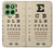 S2502 Eye Exam Chart Decorative Decoupage Poster Hülle Schutzhülle Taschen für Motorola Edge 60
