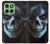 S2585 Evil Death Skull Pentagram Hülle Schutzhülle Taschen für Motorola Edge 60