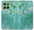 S2653 Dragon Green Turquoise Stone Graphic Hülle Schutzhülle Taschen für Motorola Edge 60
