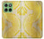 S2713 Yellow Snake Skin Graphic Printed Hülle Schutzhülle Taschen für Motorola Edge 60