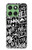 S2744 Hey Hi Hello Art Pattern Hülle Schutzhülle Taschen für Motorola Edge 60