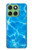 S2788 Blue Water Swimming Pool Hülle Schutzhülle Taschen für Motorola Edge 60