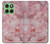 S2843 Pink Marble Texture Hülle Schutzhülle Taschen für Motorola Edge 60
