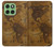 S2861 Antique World Map Hülle Schutzhülle Taschen für Motorola Edge 60