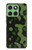S2877 Green Snake Skin Graphic Printed Hülle Schutzhülle Taschen für Motorola Edge 60