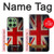 S2894 Vintage British Flag Hülle Schutzhülle Taschen für Motorola Edge 60