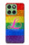 S2900 Rainbow LGBT Lesbian Pride Flag Hülle Schutzhülle Taschen für Motorola Edge 60