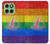 S2900 Rainbow LGBT Lesbian Pride Flag Hülle Schutzhülle Taschen für Motorola Edge 60