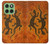 S2901 Lizard Aboriginal Art Hülle Schutzhülle Taschen für Motorola Edge 60
