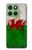 S2976 Wales Football Soccer Flag Hülle Schutzhülle Taschen für Motorola Edge 60