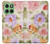 S3035 Sweet Flower Painting Hülle Schutzhülle Taschen für Motorola Edge 60