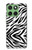 S3056 Zebra Skin Texture Graphic Printed Hülle Schutzhülle Taschen für Motorola Edge 60