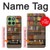 S3154 Bookshelf Hülle Schutzhülle Taschen für Motorola Edge 60
