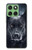 S3168 German Shepherd Black Dog Hülle Schutzhülle Taschen für Motorola Edge 60