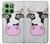 S3257 Cow Cartoon Hülle Schutzhülle Taschen für Motorola Edge 60