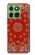 S3355 Bandana Red Pattern Hülle Schutzhülle Taschen für Motorola Edge 60
