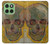S3359 Vincent Van Gogh Skull Hülle Schutzhülle Taschen für Motorola Edge 60